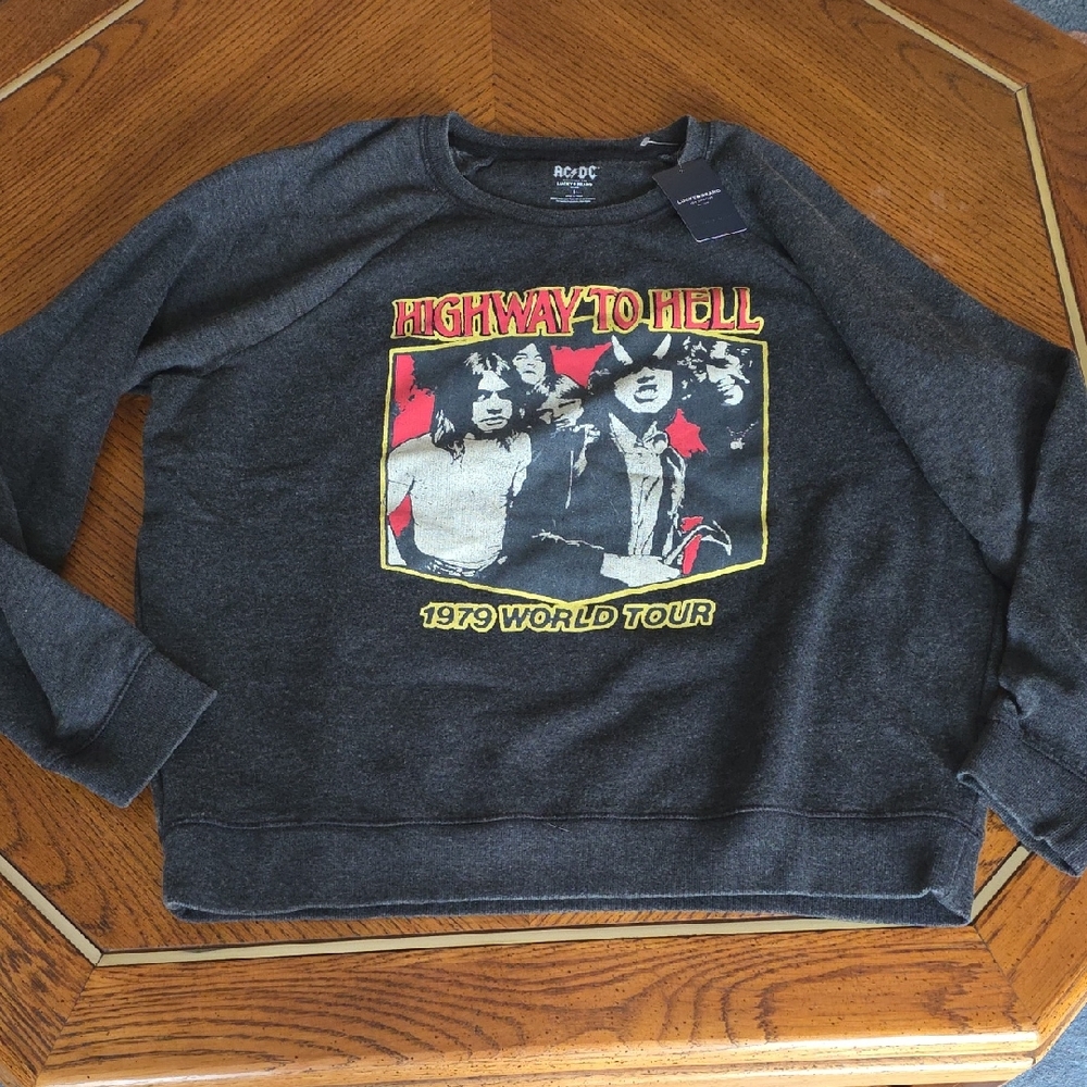 Never Worn! New With Tags Lucky Brand Highway To Hell AC/DC